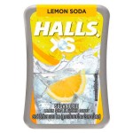 Леденцы Halls XS Sugar Free Lemon Soda со вкусом лимонада, без сахара, 13,8 г