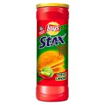 Картофельные чипсы Lay’s Stax Chile Limon со вкусом перца чили с лимоном, 155,9 г