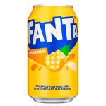 Газированный напиток Fanta Pineapple со вкусом ананаса, 355 мл