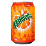 Газированный напиток Mirinda Orange со вкусом апельсина, 330 мл