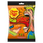 Кислые жевательные конфеты Chupa Chups Sour Infernals Chews, 83 г