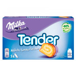 Шоколадные рулетики Milka Tender Milch молочные, 185 г