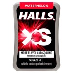 Леденцы Halls XS Sugar Free Watermelon со вкусом арбуза, без сахара, 13,8 г