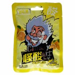 Кислые леденцы Yunhuajian Acid Sour Candy со вкусом лимона, 25 г