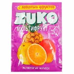 Растворимый напиток ZUKO со вкусом мультифрукт, 20 г