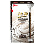 Бисквитные палочки Pocky Pejoy Cookie &amp; Cream со вкусом печенья и крема, 37 г