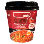 Рисовые клецки Young Poong Hot &amp; Spicy Rapokki рапокки с остро-пряным соусом (стакан), 145 г