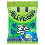 Жевательный мармелад Lotte Jellycious Shark Melon со вкусом дыни, 60 г