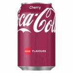 Газированный напиток Coca-Cola Cherry со вкусом вишни, 330 мл