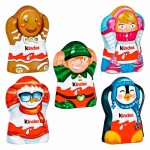 Шоколадные фигурки Kinder Christmas Kids Chocolate, 35 г