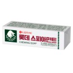 Жевательная резинка Lotte Spearmint со вкусом мяты, 26 г