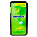 Жевательные конфеты Mentos Grape Mint со вкусом мяты и винограда, 21 г