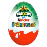 Шоколадное яйцо Kinder Surprise Natoons с игрушкой, 20 г