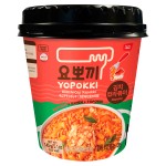 Рисовые клецки Young Poong Kimchi Cup Rapokki с соусом кимчи (стакан), 145 г