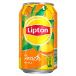Холодный чай Lipton Peach Ice Tea со вкусом персика, 330 мл