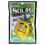 Кислые леденцы Luxing Acid Warning Sour Candy Pineapple со вкусом ананаса, 20 г