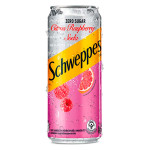 Газированный напиток Schweppes Citrus Raspberry со вкусом цитруса и малины, 330 мл