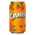 Газированный напиток Crush Orange со вкусом апельсина, 355 мл