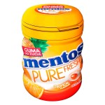 Жевательная резинка Mentos Pure Fresh Тропический вкус, 60 г