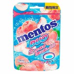 Жевательные конфеты Mentos DUO со вкусом персика и содовой, 45 г