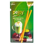 Бисквитные палочки Pocky Pejoy Matcha Latte Flavour со вкусом латте-зелёный чай, 37 г