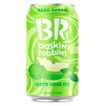 Газированный напиток Baskin Robbins Apple Mint Zero со вкусом яблока и мяты, без сахара, 350 мл