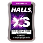 Леденцы Halls XS Sugar Free Bluberry со вкусом черники, без сахара, 13,8 г