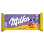 Шоколад Milka Cream &amp; Biscuit с кремом и бисквитом, 100 г