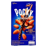 Бисквитные палочки Glico Pocky Crush Nuts Almond Milk Chocolate дроблёный миндаль в молочном шоколаде, 25 г