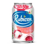 Газированный напиток Rubicon Lychee со вкусом личи, 330 мл