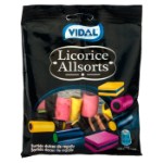 Жевательный мармелад Vidal Licorice Allsorts лакричный микс, 100 г