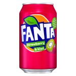 Газированный напиток Fanta Strawberry &amp; Kiwi, 330 мл