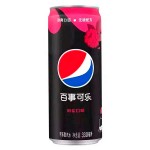 Газированный напиток Pepsi Black Raspberry Zero Sugar со вкусом малины (без сахара), 330 мл