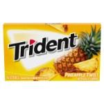 Жевательная резинка Trident Pineapple Twist со вкусом ананаса (без сахара) (14 пластинок)