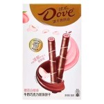 Вафельные трубочки Dove со вкусом персика, 36 г