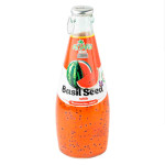 Нектар Aziano Watermelon Juice with Basil Seed Drink Арбуз с семенами базилика, 290 мл