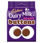Молочный шоколад Cadbury Giant Buttons, 119 г