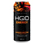 Энергетический напиток HQD Energy Mango Nectar со вкусом манго, 450 мл