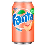 Газированный напиток Fanta Peach со вкусом персика, 355 мл