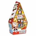 Новогодний подарочный набор шоколадных конфет Kinder Mini Mix Christmas House Рождественский Домик, 76 г