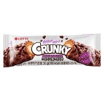 Шоколадный батончик Lotte Crunky Double Crunch bar с хрустящим шоколадом, 36 г