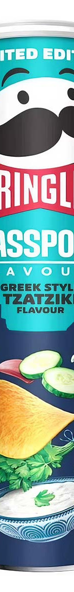 Картофельные чипсы Pringles Pasport Greek Style Tzatziki, 165 г