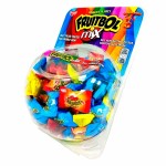 Жевательная резинка с жидким центром FRUITTBOL JELLY Микс в сфере, 3,5 г