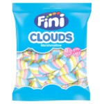 Маршмеллоу Fini Clouds разноцветные косички, 80 г