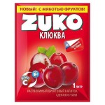 Растворимый напиток Zuko со вкусом клюквы, 25 г