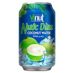 Напиток сокосодержащий безалкогольный Vinut Coconut Water with Pulp кокосовая вода с мякотью, 330 мл