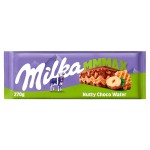Шоколад Milka Mmmax Nutty Choco Wafer с вафлей и лесным орехом, 270 г