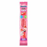 Кислый жевательный мармелад Damla Sour Tubes Strawberry со вкусом клубники, 30 г