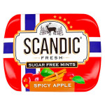 Конфеты Scandic Spicy Apple пряное яблоко, без сахара, 14 г