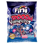 Леденцы с жевательной резинкой Fini Vampire Booom со вкусом клубники, 80 г